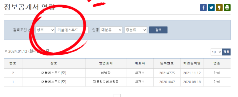 더블에스푸드 이미지