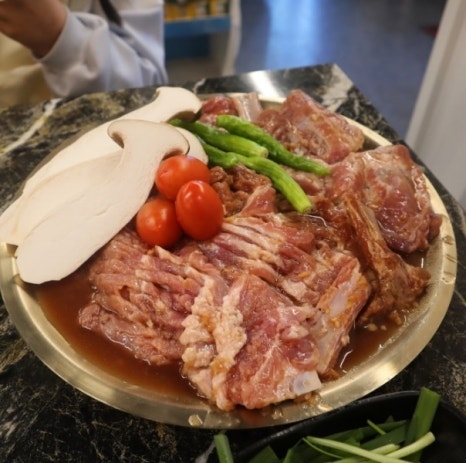 참숯갈비한판 이미지