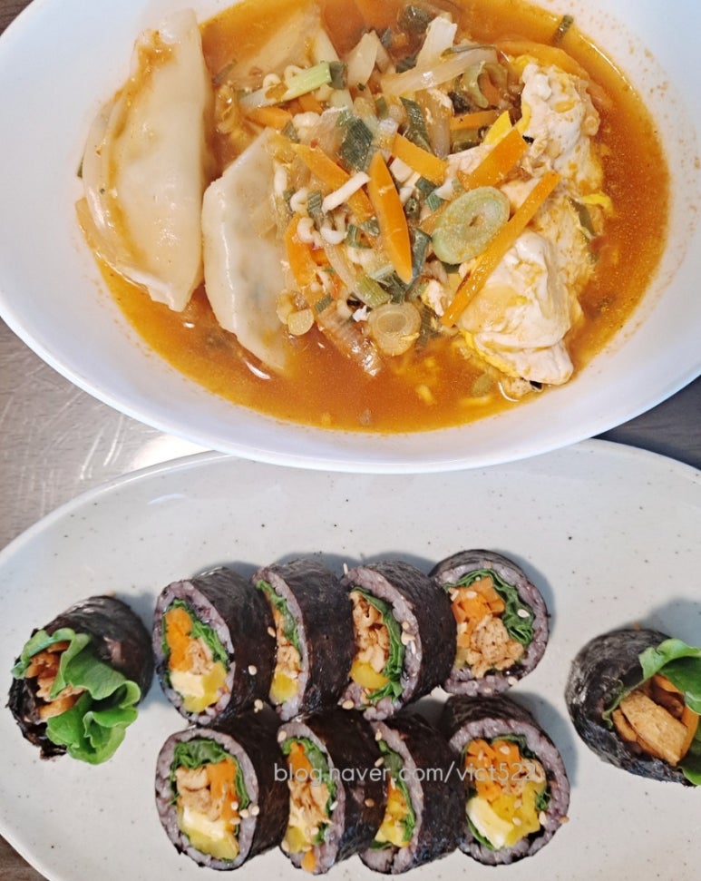 가루김밥떡볶이 이미지