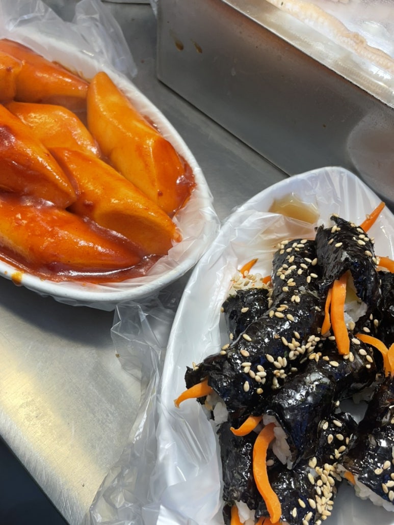 시장김밥 이미지
