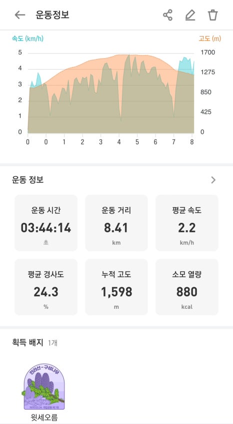 힐링오름 이미지