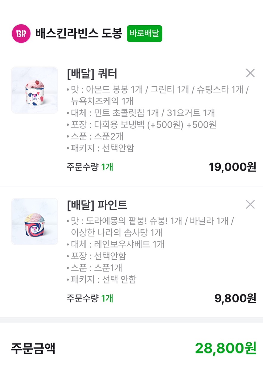 배스킨라빈스 도봉점 이미지