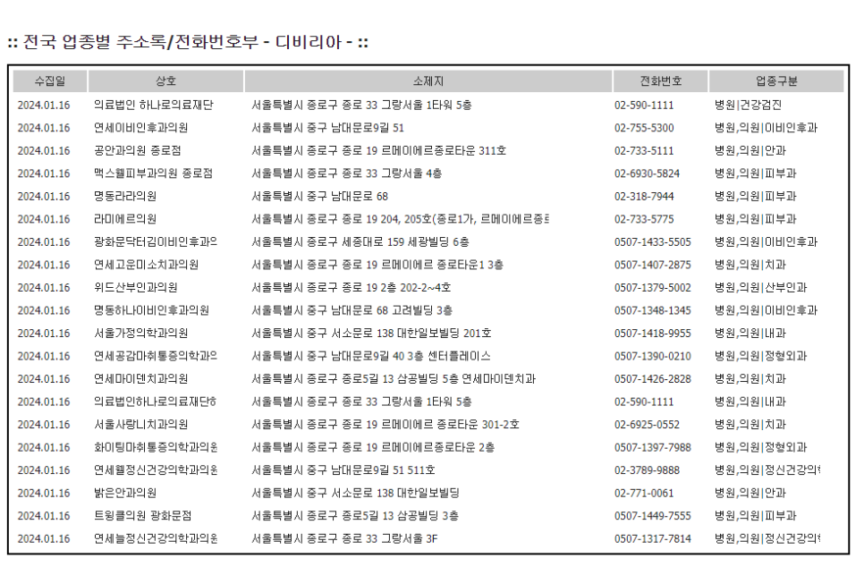 백민치과 이미지