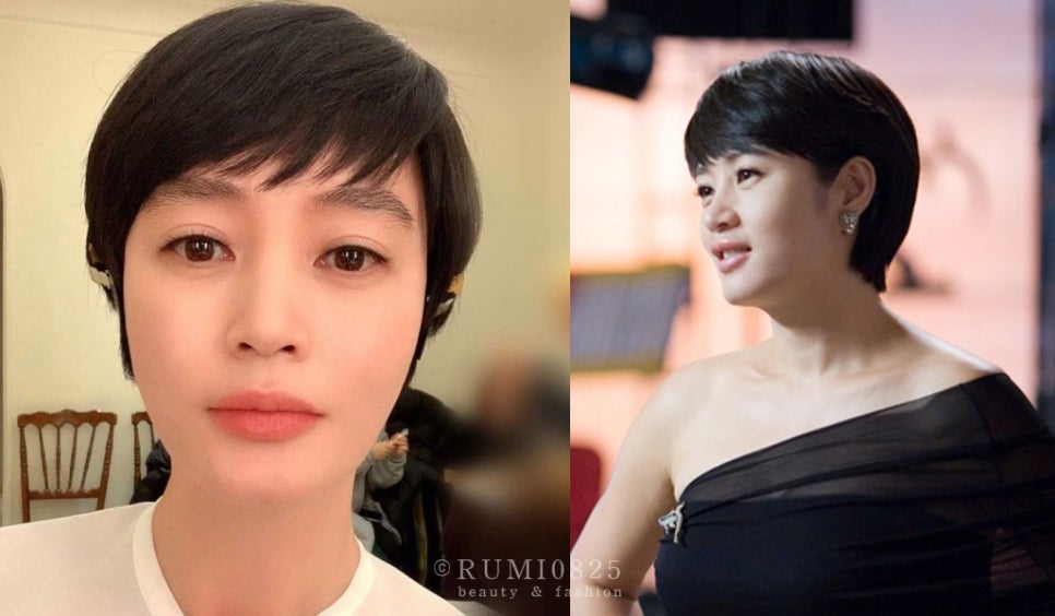 혜수헤어스타일 이미지