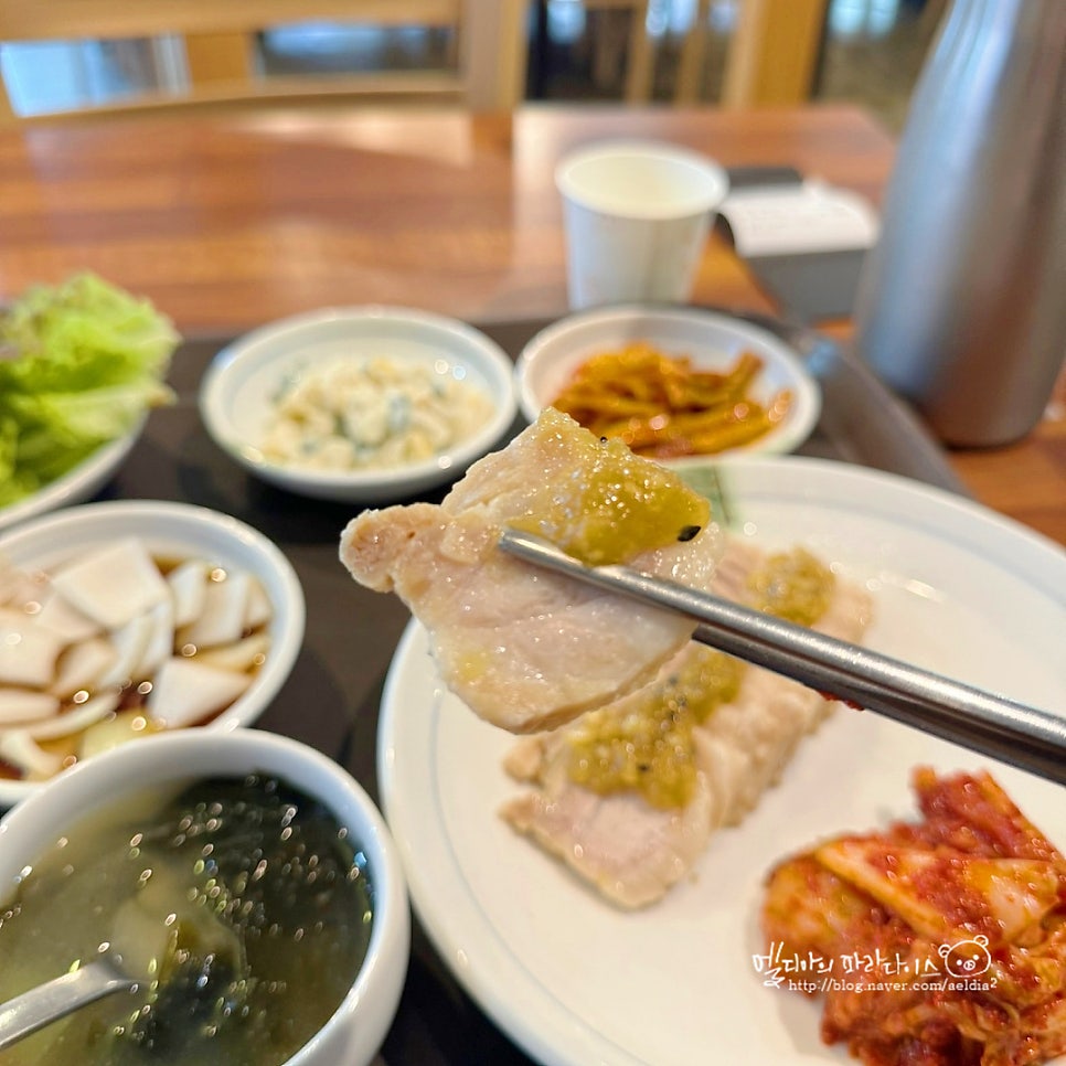 유림손칼국수마늘보쌈 이미지