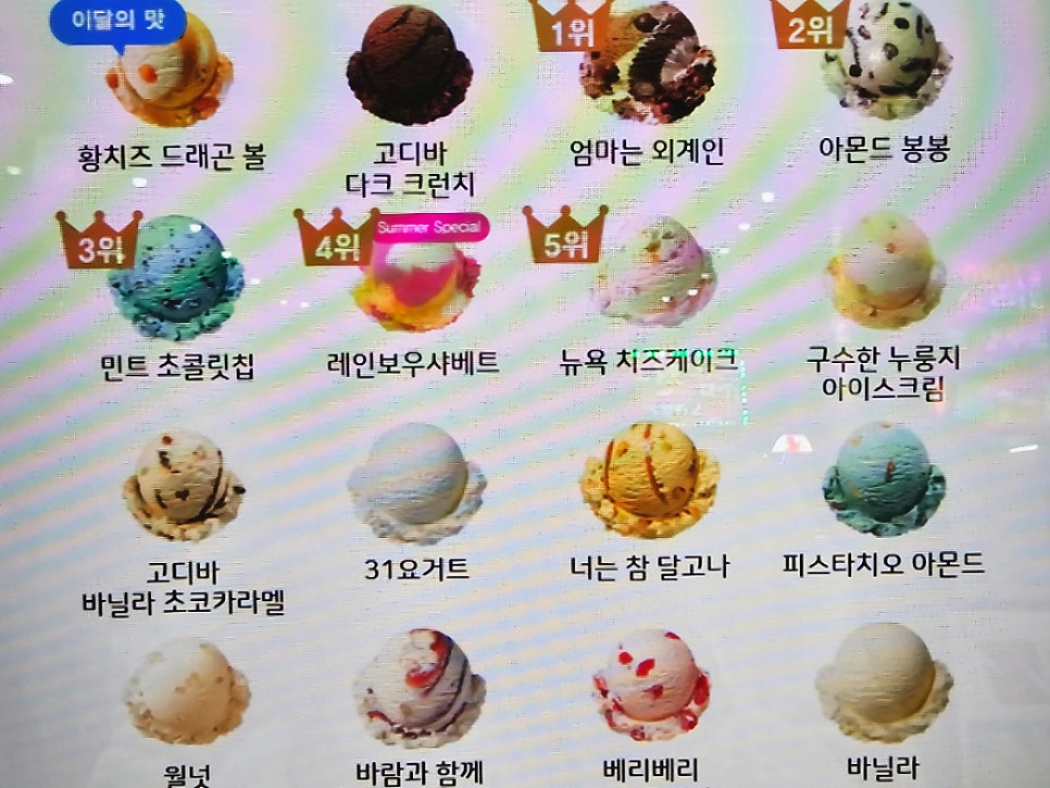 배스킨라빈스송탄 이미지