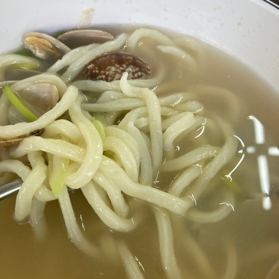 이가네바지락칼국수;보리밥 이미지