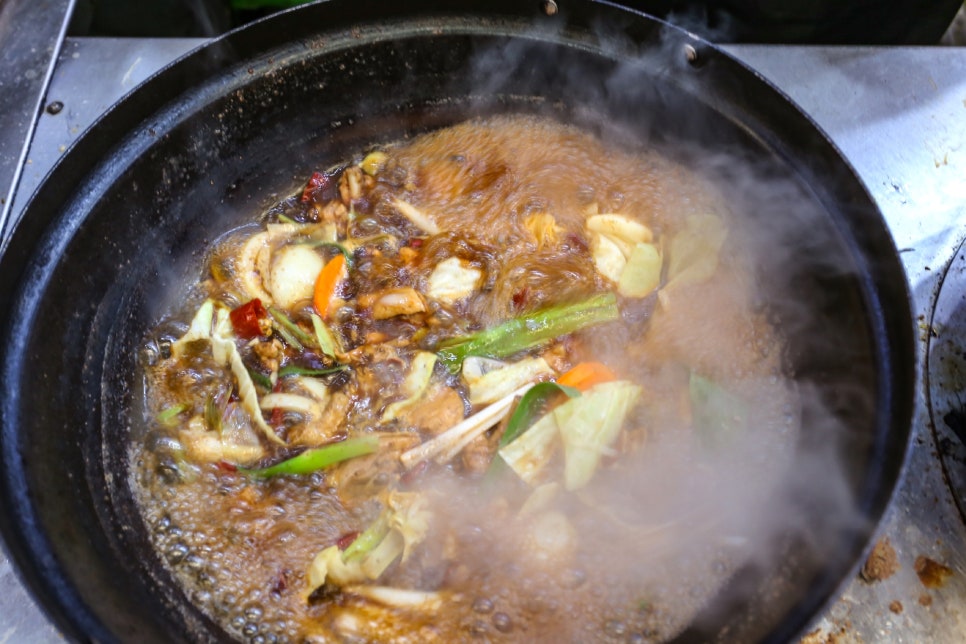 시골찜닭 이미지