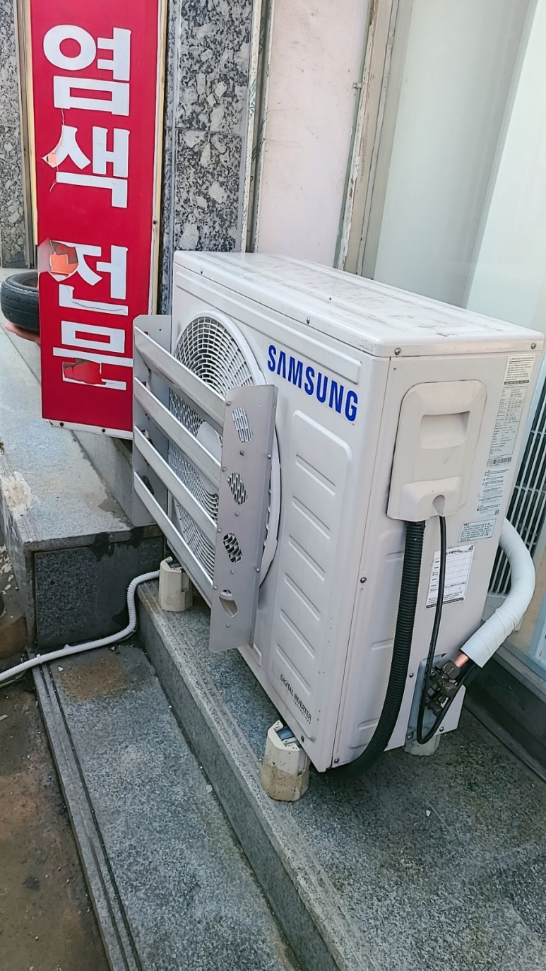 남동연수에어컨설치가스충전 이미지