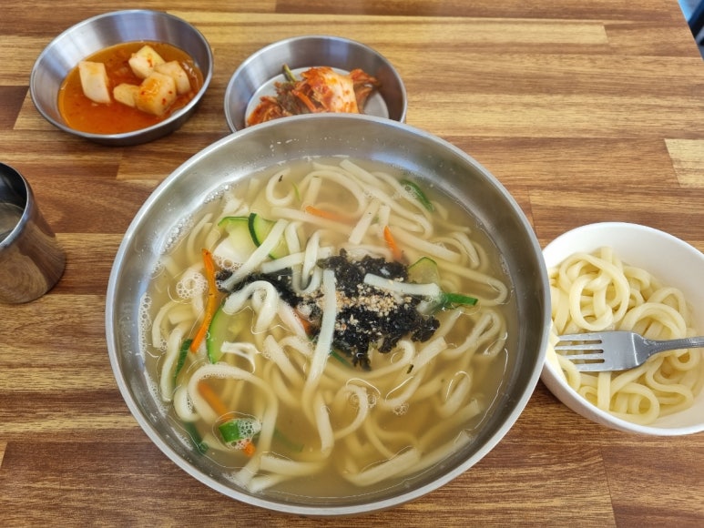 우리국수 엄마김밥 이미지