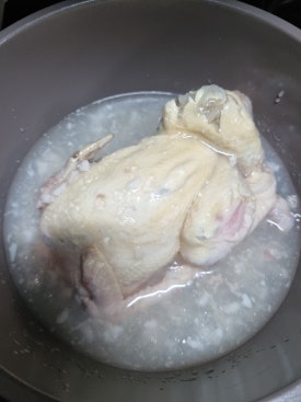왕삼계탕 이미지