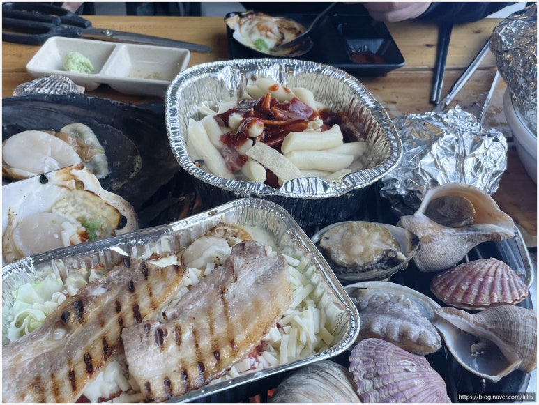 싱싱조개구이 이미지