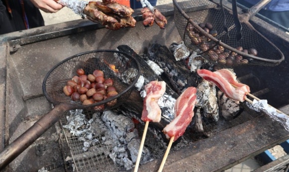 숯불직화꼬치바베큐 이미지