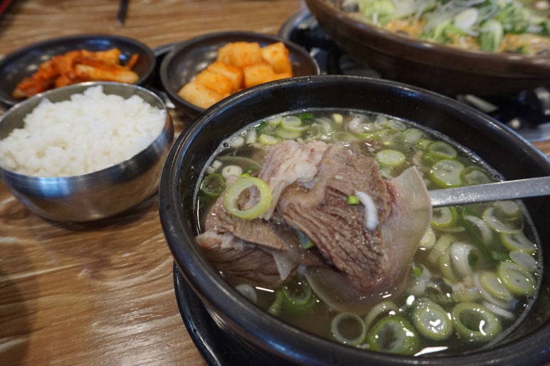 명장국밥 이미지
