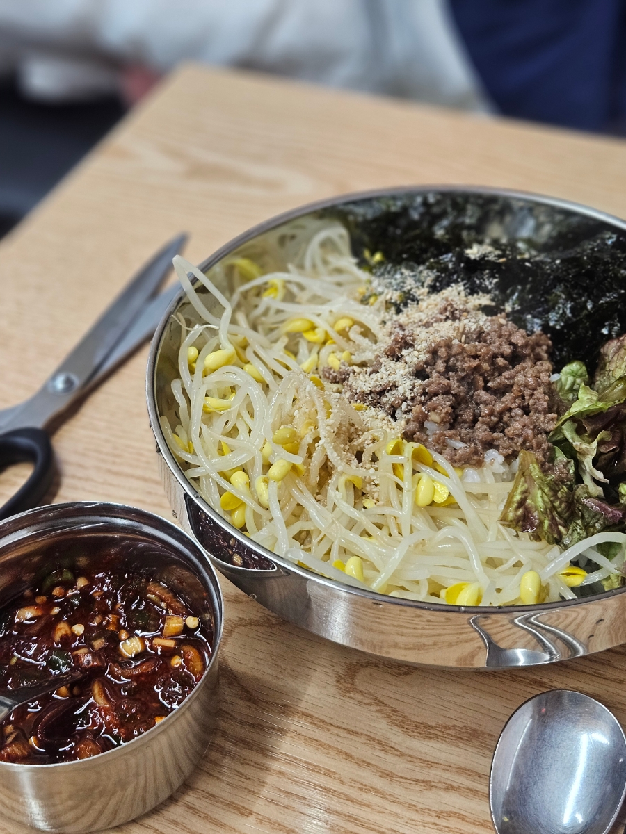 화곡면 멸치국수 이미지