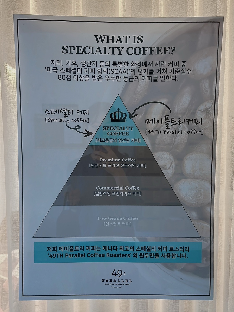 메이플트리커피 이미지