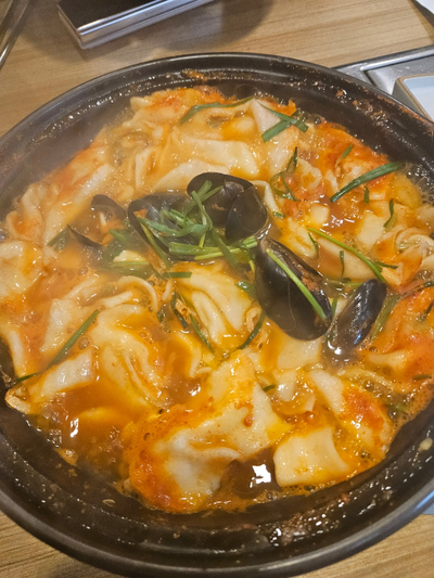 민물새우탕손수제비 이미지