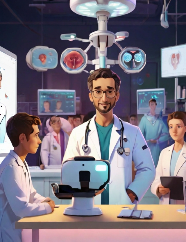 Leonardo Diffusion XL AI based medical device with a doctor wi 1