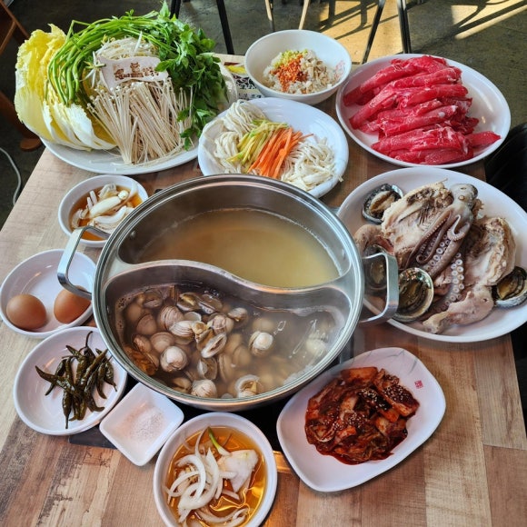 오씨 칼국수 명가 이미지
