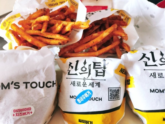 맘스터치신 이미지