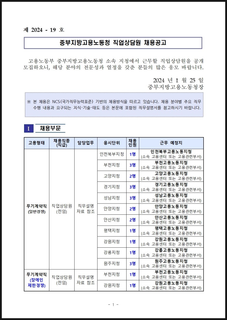 중부지방고용노동청 안산지청 이미지