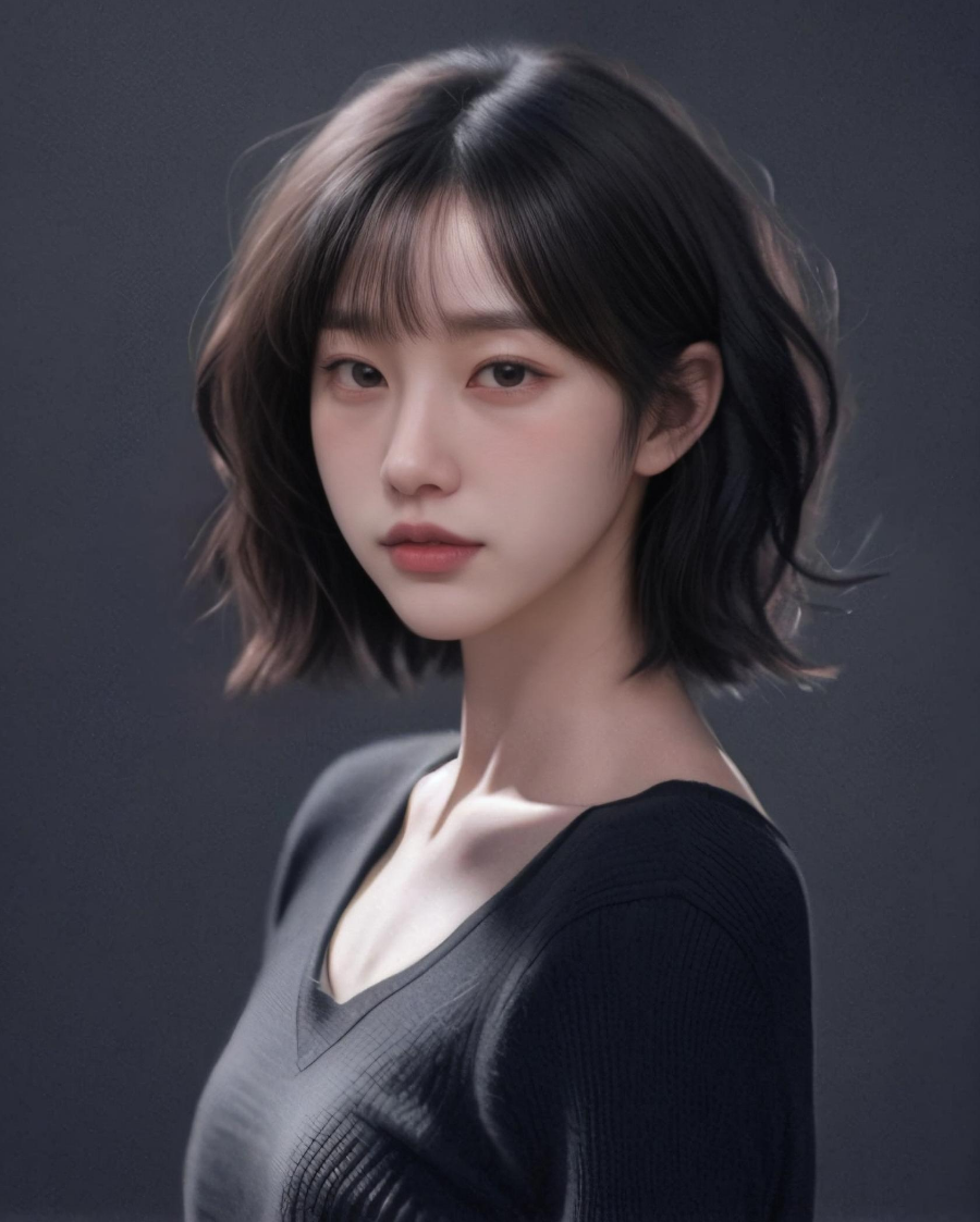 초콜릿헤어 이미지
