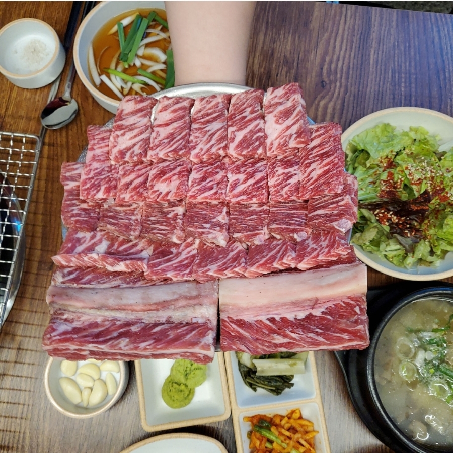 사랑방꽃갈비인천시청 이미지