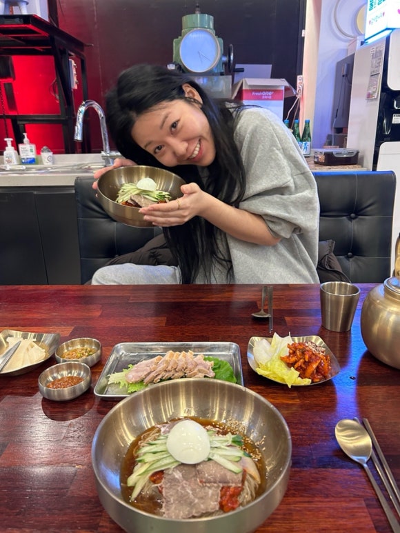 오투 냉면,보쌈 이미지