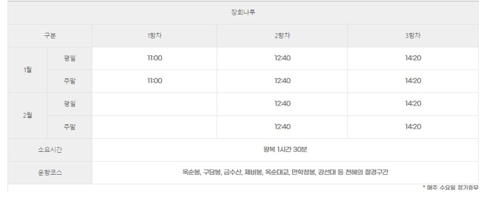 (주)충주호크루즈 이미지