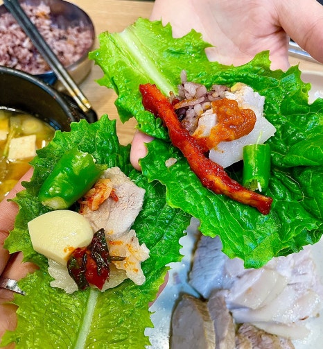 군자보쌈찌개 이미지