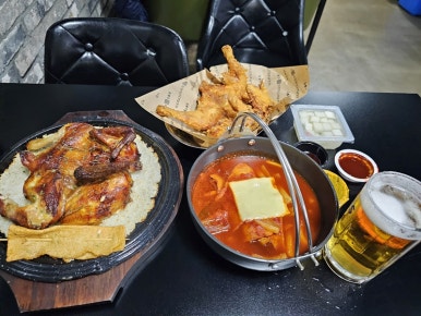 옛날치킨 이미지