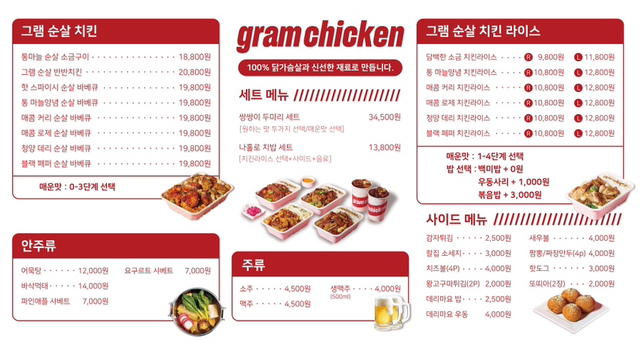 그램치킨 이미지