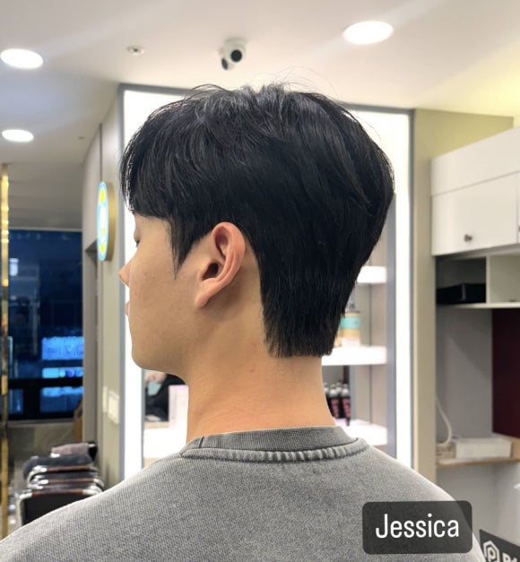 오늘남성헤어 이미지