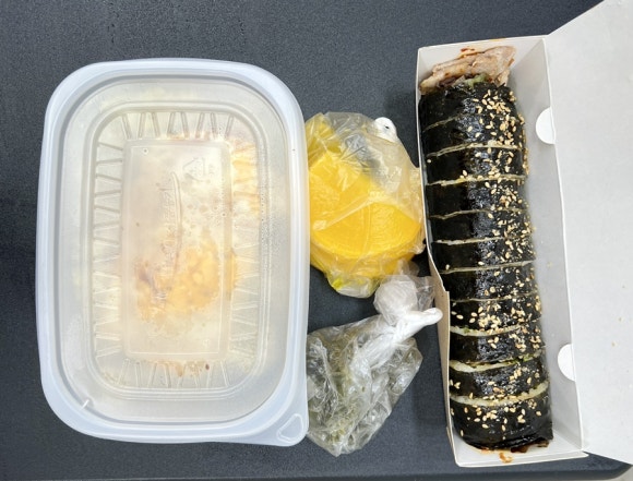 밥찌김밥 이미지