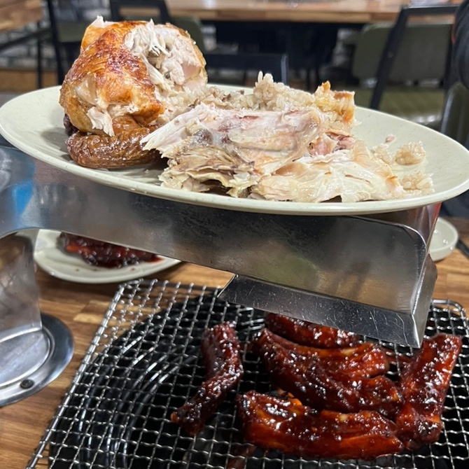 옛날통닭숯불구이 이미지