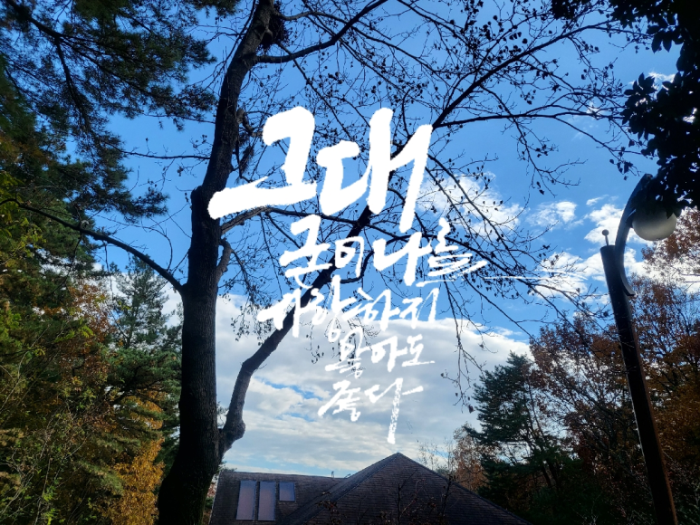 이플캘리그라피 이미지