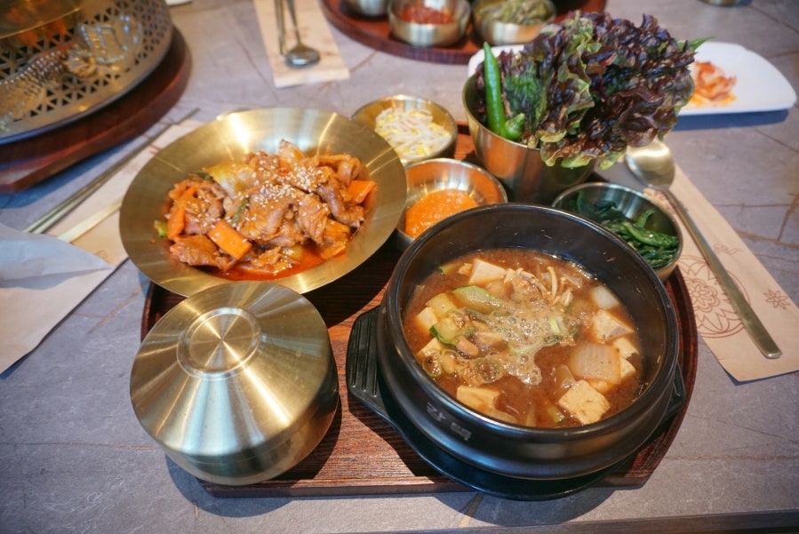 시골돈불고기정식 이미지