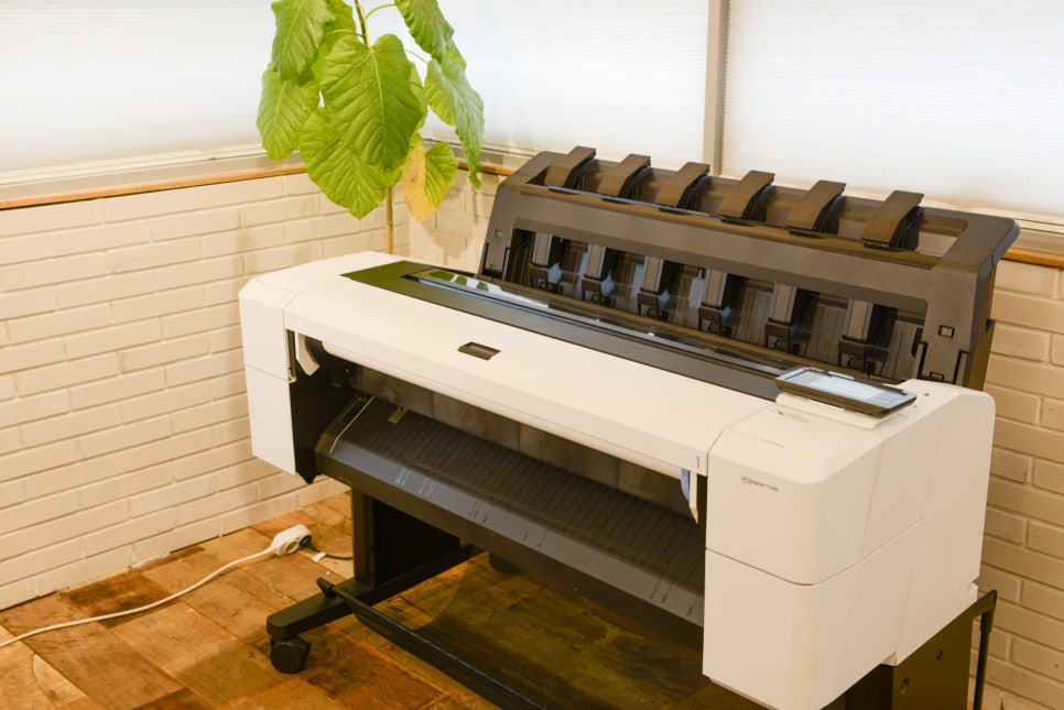 HP 디자인젯 T1600, T1700, T2600 전문업체를 위한 CAD/GIS 프린팅, 포스터 출력 위한 HP 플로터 이미지 6