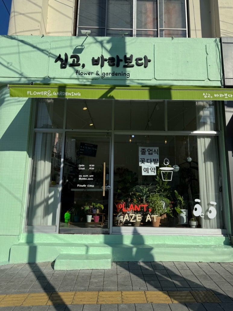 심고;바라보다 이미지