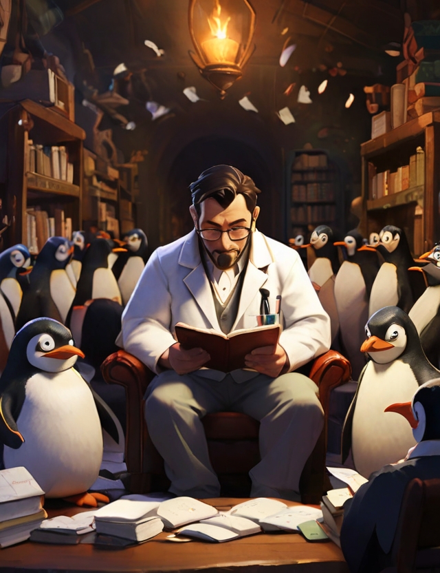 Leonardo Diffusion XL a pharmacist writing a journal papaer su 1