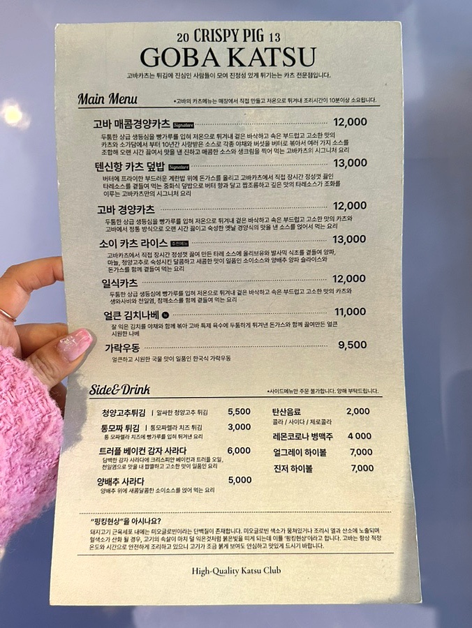 고바카츠 이미지