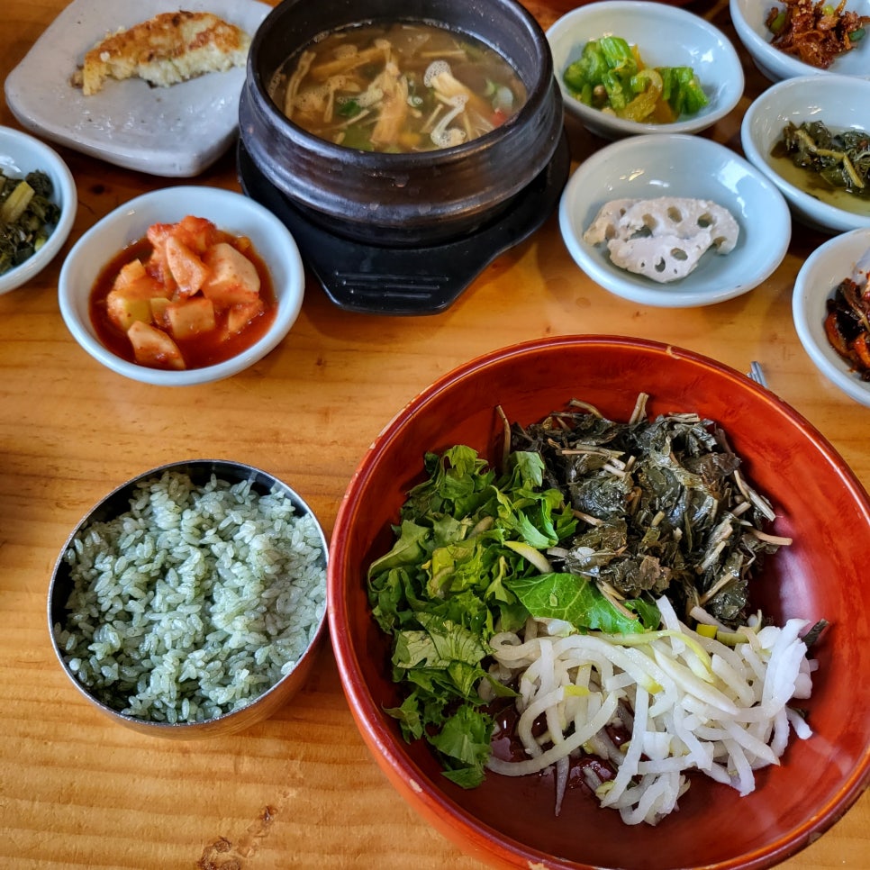 고기랑산채랑 이미지