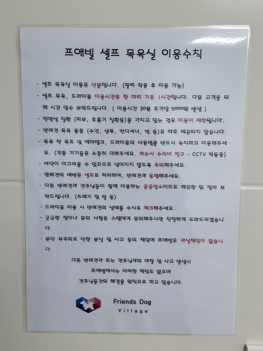 천안 프렌즈애견빌리지 독채 강아지 수영장 펜션 — 사진 17