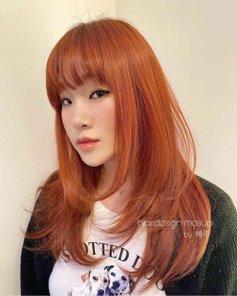 컬러헤어 이미지