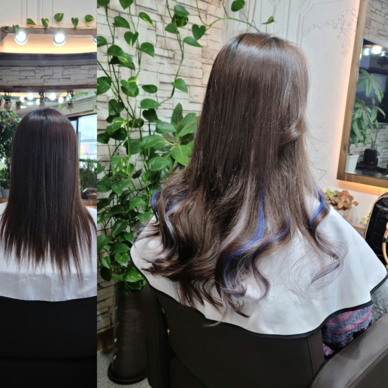 금정 붙임머리 이미지
