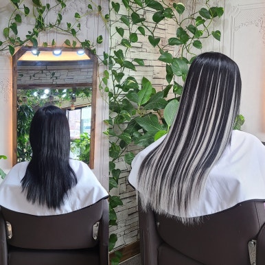금정 붙임머리 이미지