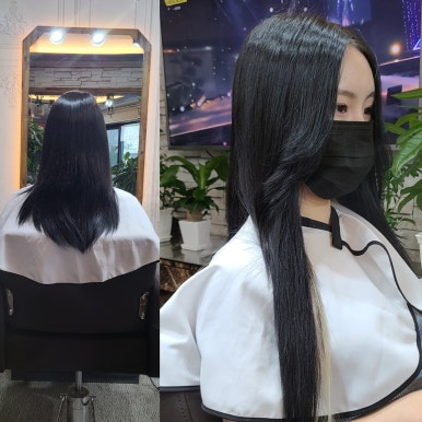 금정 붙임머리 이미지
