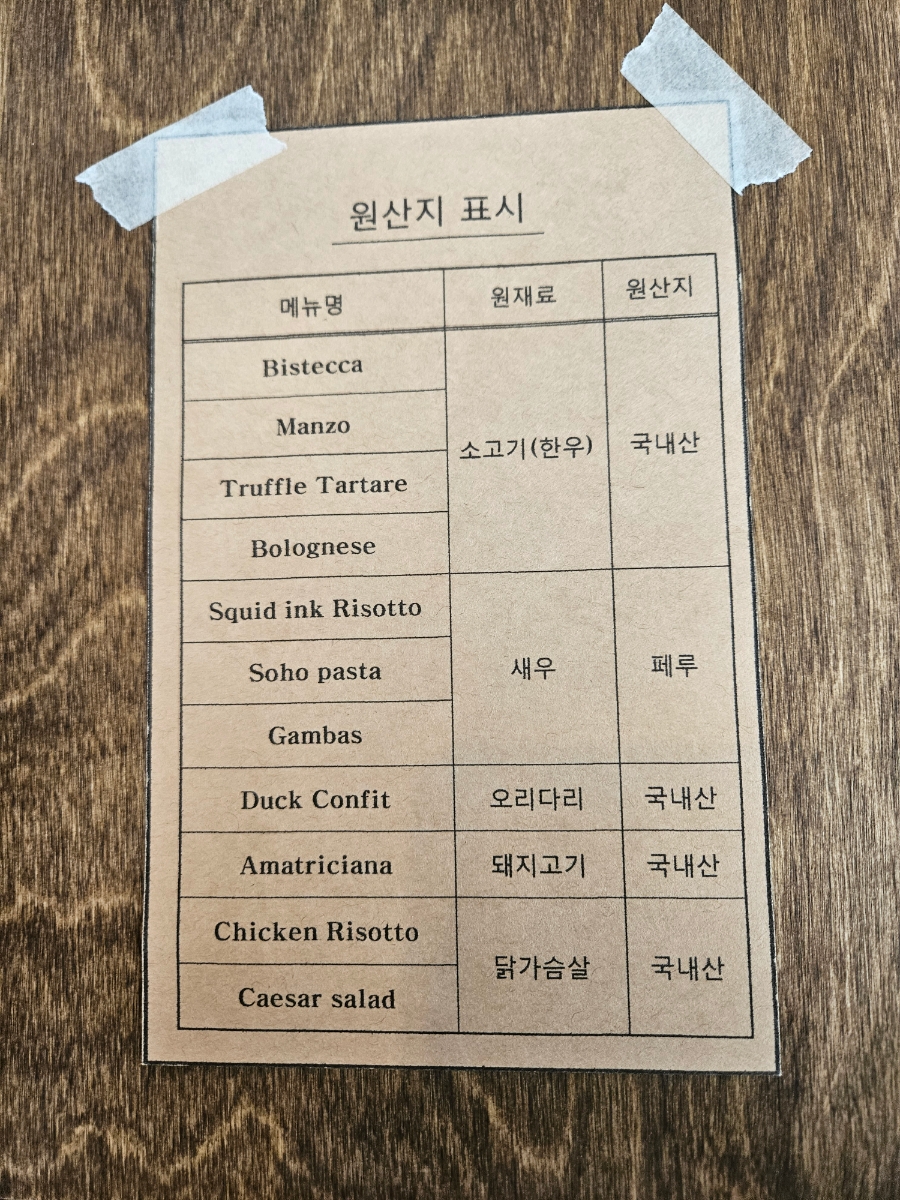 소호비스트로 이미지