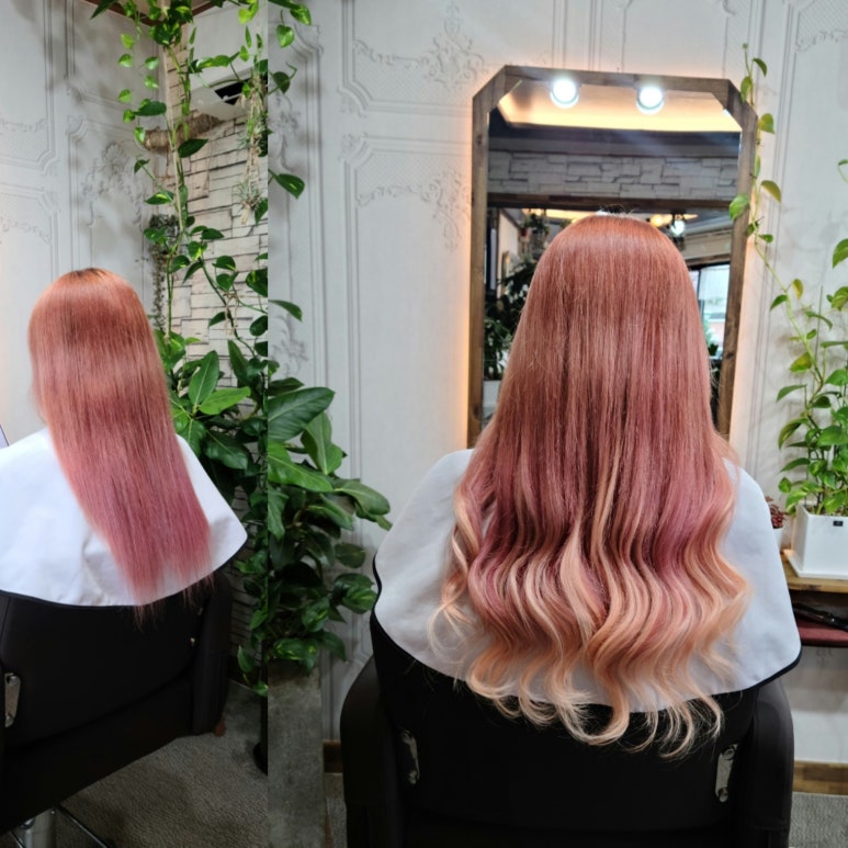 금정 붙임머리 이미지