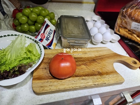 유정샌드위치 이미지